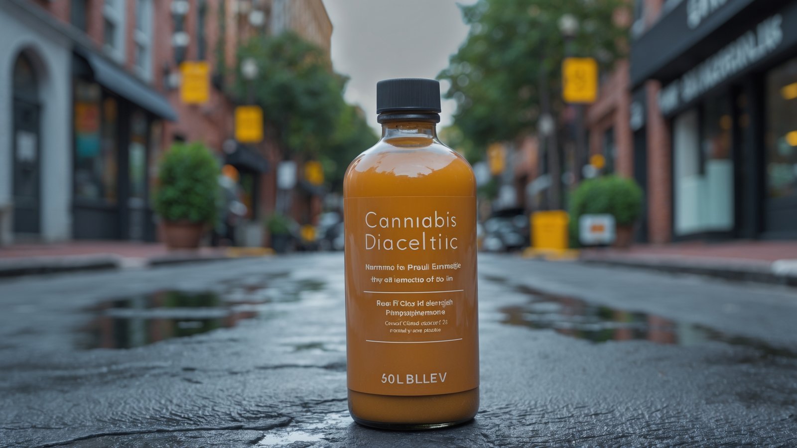 CBD tincture bottles and dropper on clean surface showing potency selection for beginners