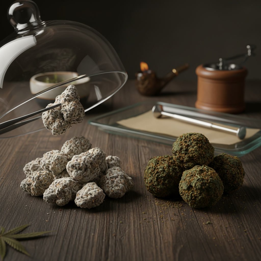 Proper consumption methods for snow caps and moonrock cannabis products in LaBelle smoke shops